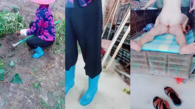 勾搭在田里干活的农村啊姨激情啪啪，口交大鸡巴直接在拖拉机上面干她，深喉口交多体位爆草干的好猛真刺激啊