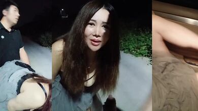 大哥配大嫂互动激情野战啪啪，全程露脸听狼友指挥，口交大鸡巴，让大哥后入玩着骚奶子爆草抽插，精彩别错过