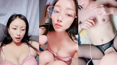 气质蛇精脸眼镜御姐范美少妇，骚气外表给男友撸管打飞机吮吸大龟头无套插白虎