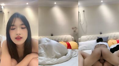 渣女小太妹跟小哥酒店开房啪啪，全程露脸被小哥压在身下暴力抽插，无套激情上位猛干，浪叫呻吟不断精彩刺激