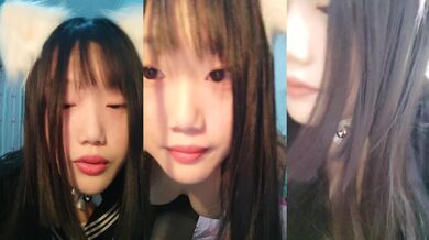 甜美新人小萝莉！情趣耳朵JK装！没穿内裤撩起裙子，多毛骚穴跳蛋抽插，坚挺白嫩奶子诱人