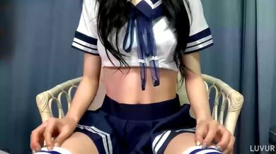 【顽皮翘宝贝莫琪Mozzi】-jk萝莉自慰