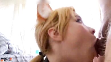 极品网红cos小狐狸魅惑口交，妖艳诱人