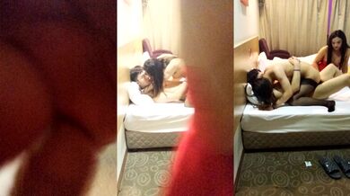 国产TS系列直男双飞甜甜姐妹