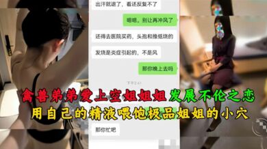 禽兽弟弟爱上空姐姐姐发展不伦之恋