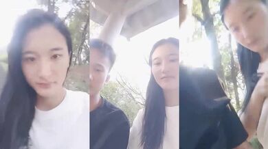 高冷御姐【段媚颜】 美乳诱惑白皙美腿酒店飘窗 户外野战无套内射(18V) (3)