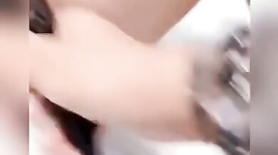 国产TS系列风骚的微微和真女纹身男三杀场面，霸气纹身竟然有这爱好 舔脚吃妖棒 第一部！