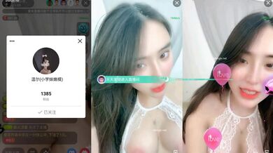 温尔女神的直播间，女神还是如此清纯动人