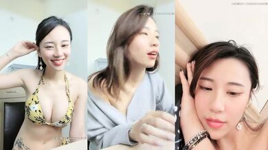 大白美乳高颜值性感新人美女比基尼诱惑自慰，脱光光近距离特写掰开粉穴震动棒抽插