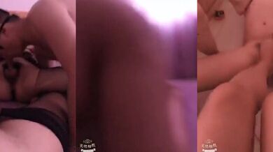 可爱的TS狐仙和姐妹足交直男，这个直男真幸福可以吃两根鸡巴，有美腿帮她温柔足交，撸射出来！！