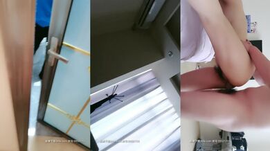 剧情演绎勾搭宾馆做保洁的阿姨，在床上扒光了吃奶子玩逼，压在身下爆草各种姿势蹂躏，享受大鸡巴的抽插呻吟