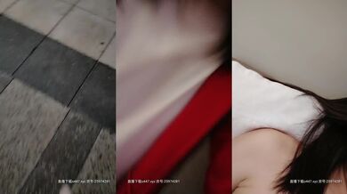 【大二学妹吞精内射】杭州大二学生妹街头搭讪，勾搭害羞小伙回家玩跳蛋，啪啪无套插入鲍鱼，淫荡娇娃身材不错