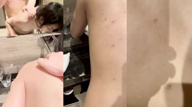 小媚妖上海TS殷若 浴室洗手台被爸爸后入干菊花穴，艹得满背大汗，淫荡叫床‘’爸爸快干死我，肏死我的小骚逼！‘’