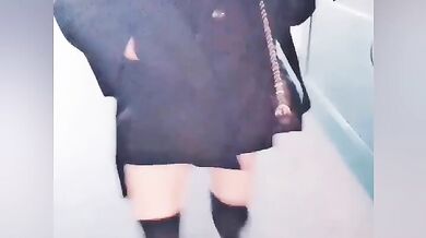 露出狂CDmaya 从一开始的露出怕被看到～到现在露出怕没人看到~马路边像站街小姐姐一样露出自慰实在太羞耻啦～