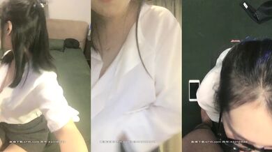 极品清纯眼镜御姐【樱桃有点盐】戴起眼镜再穿上OL制服，性感得不能形容，黑丝白丝足交，鲜嫩樱唇，怒干两炮颜射！