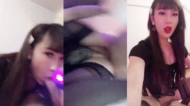 成都夜场女王Ts上官雪儿，御姐范，刁蛮小嘴吸舔帅哥的屌屌，插菊花 慢点慢点，疼，美妖一坐下去就别动别动，射了，搞笑！