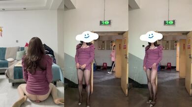 小萌新 `香香谷子 ` 寝室自慰不够开森，女生宿舍楼梯爆发自己的骚性！