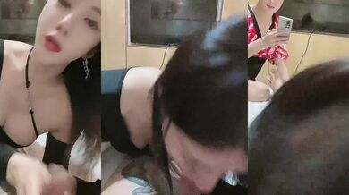 青岛-Ts夏小微- 夜店勾引一个小哥哥带回家来玩，姐妹都在旁边观战，我浪起来控制不住自己。直接把他的精华吸取到了嘴里！