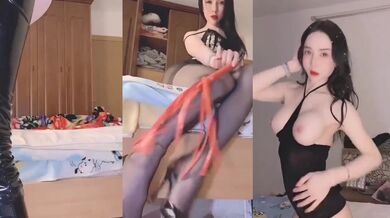 广州女王 ·Ts静雅 - 性感打扮，搔首弄姿，看着片玩着仙女棒，真刺激！