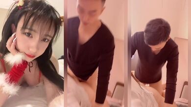 青岛TS黄檬萌：被白色内裤黑袜直男小哥哥操，说我下面好湿，最后射了好多！