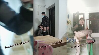 北京小妖精-CD十三- 刺激挑战家门口露出，毒龙钻＋楼道露出虐菊，爽就完事了！