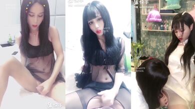 秀气小美妖-Ts靖儿- 自慰，被直男口，被姐妹吃仙女棒，实在是太好吃了！
