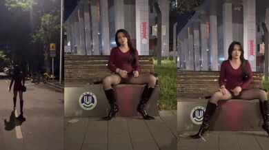 黑丝伪娘 KTV公主喝多了下班要把我带去开房睡觉吗 臭骚逼好久都没被干了好痒呢 马路边露出牛子开撸