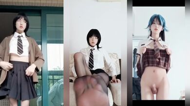 奶油小生 · cd善擦擦· 牛牛转啊转 ` 唔唔～牛牛跟丝袜摩擦已经硬的不行了～头头被摩得好疼啊！