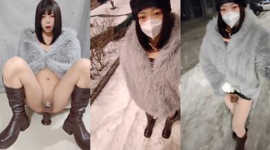 伪娘露出 R劲好猛感觉自己完全变成丧智母狗了不停抽搐 问我是不是在直播 前面有个人当然要把裙子撩起来玩一下刺激啦