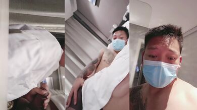 鸡巴又粗又大的纹身大哥让骚逼少妇穿上黑丝再玩她，口交大鸡巴小嘴塞不下，多体位爆草骚穴淫声荡语后入玩奶