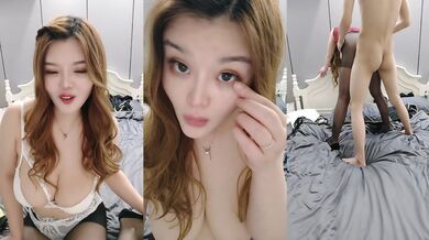 36D巨乳骚货潘金莲跟排骨小哥激情大战，黑丝高跟情趣诱惑，捆绑束缚口交皮鞭调教，口交大鸡巴多体位蹂躏草